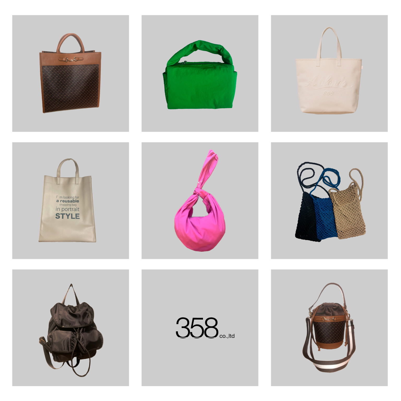 合成皮革のバッグを中心に、様々な素材のバッグから小物まで幅広く対応する東京・中目黒の企業様